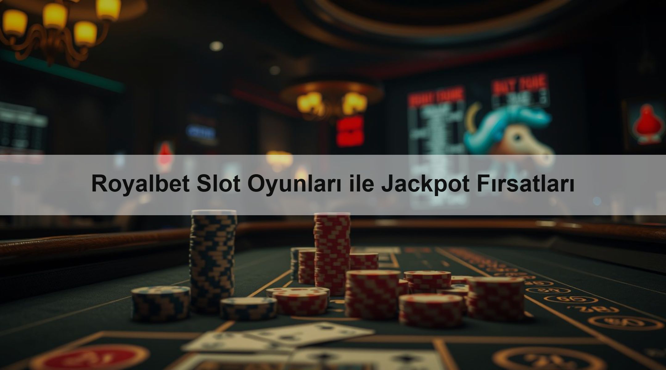Royalbet Slot Oyunları ile Jackpot Fırsatları