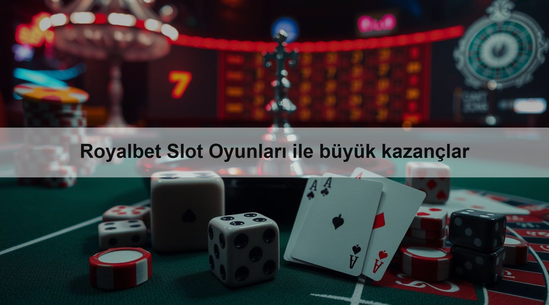 Royalbet Slot Oyunları ile büyük kazançlar